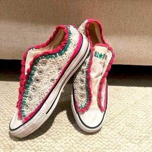 Converse Multicolor Textured Sneakers
